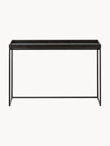 Gama Ahşap Tablalı Metal Dresuar Siyah