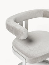 Giro Metal Sandalye Açık Gri Gümüş