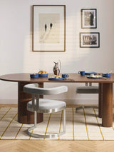 Giro Metal Sandalye Açık Gri Gümüş