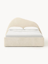 Giuletta Çift Kişilik Karyola Bej Bukle