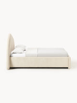 Giuletta Çift Kişilik Karyola Bej Bukle