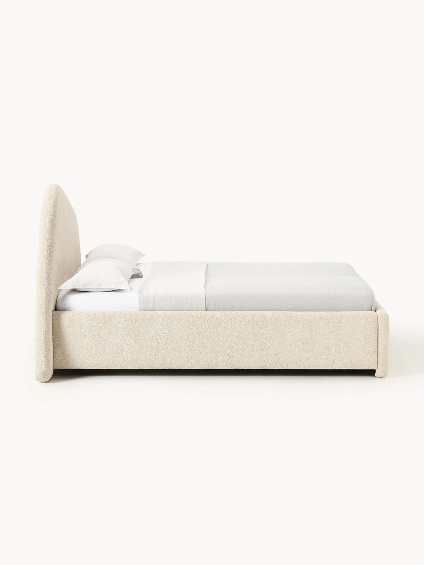 Giuletta Çift Kişilik Karyola Bej Bukle