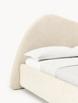 Giuletta Çift Kişilik Karyola Bej Bukle