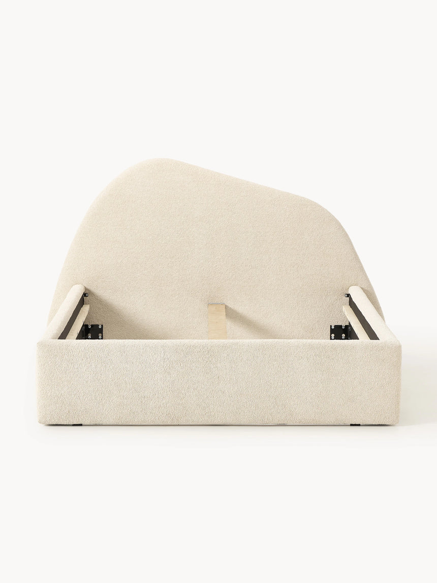 Giuletta Çift Kişilik Karyola Bej Bukle