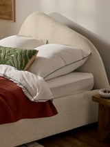 Giuletta Çift Kişilik Karyola Bej Bukle