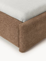 Giuletta Çift Kişilik Karyola Kahve Bukle