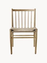 Hand Hasır İşlemeli Ahşap Sandalye Açık Meşe