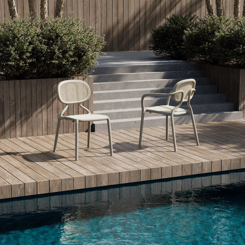 Haz Polipropilen Sandalye Bej Kum Beji