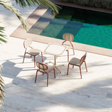 Haz Polipropilen Sandalye Bej Terakota