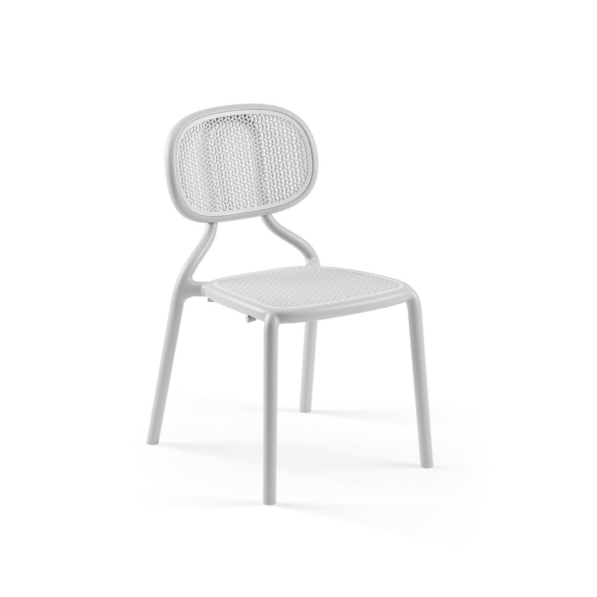 Haz Polipropilen Sandalye Soğuk Gri