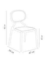 Haz Polipropilen Sandalye Nil Yeşili