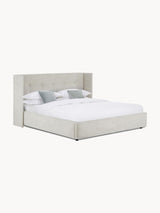 Helga Çift Kişilik Karyola Açık Bej