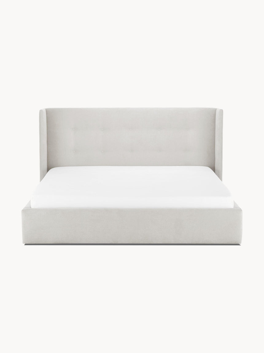 Helga Çift Kişilik Karyola Açık Bej