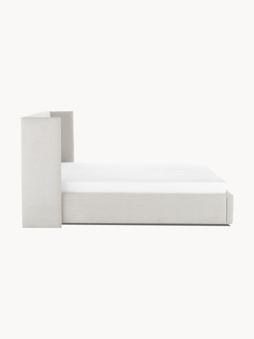 Helga Çift Kişilik Karyola Açık Bej