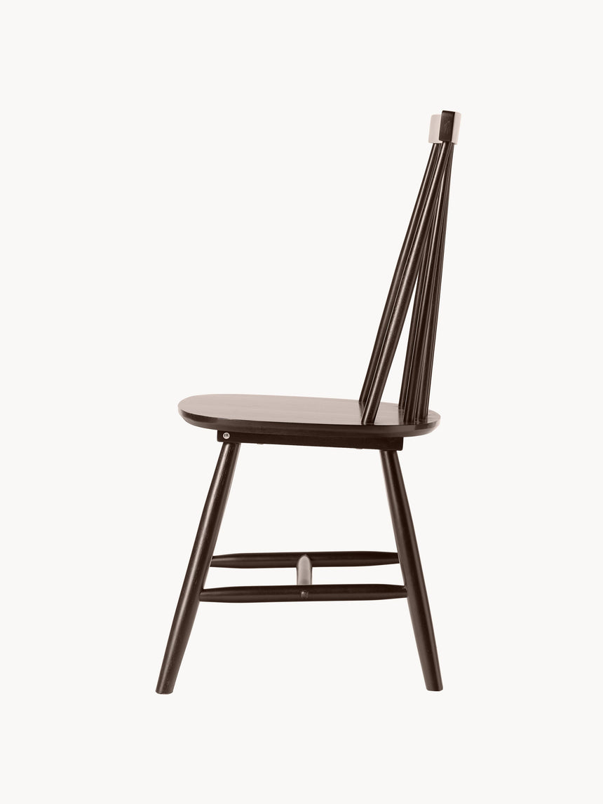 Holz Ahşap Sandalye Koyu Ceviz