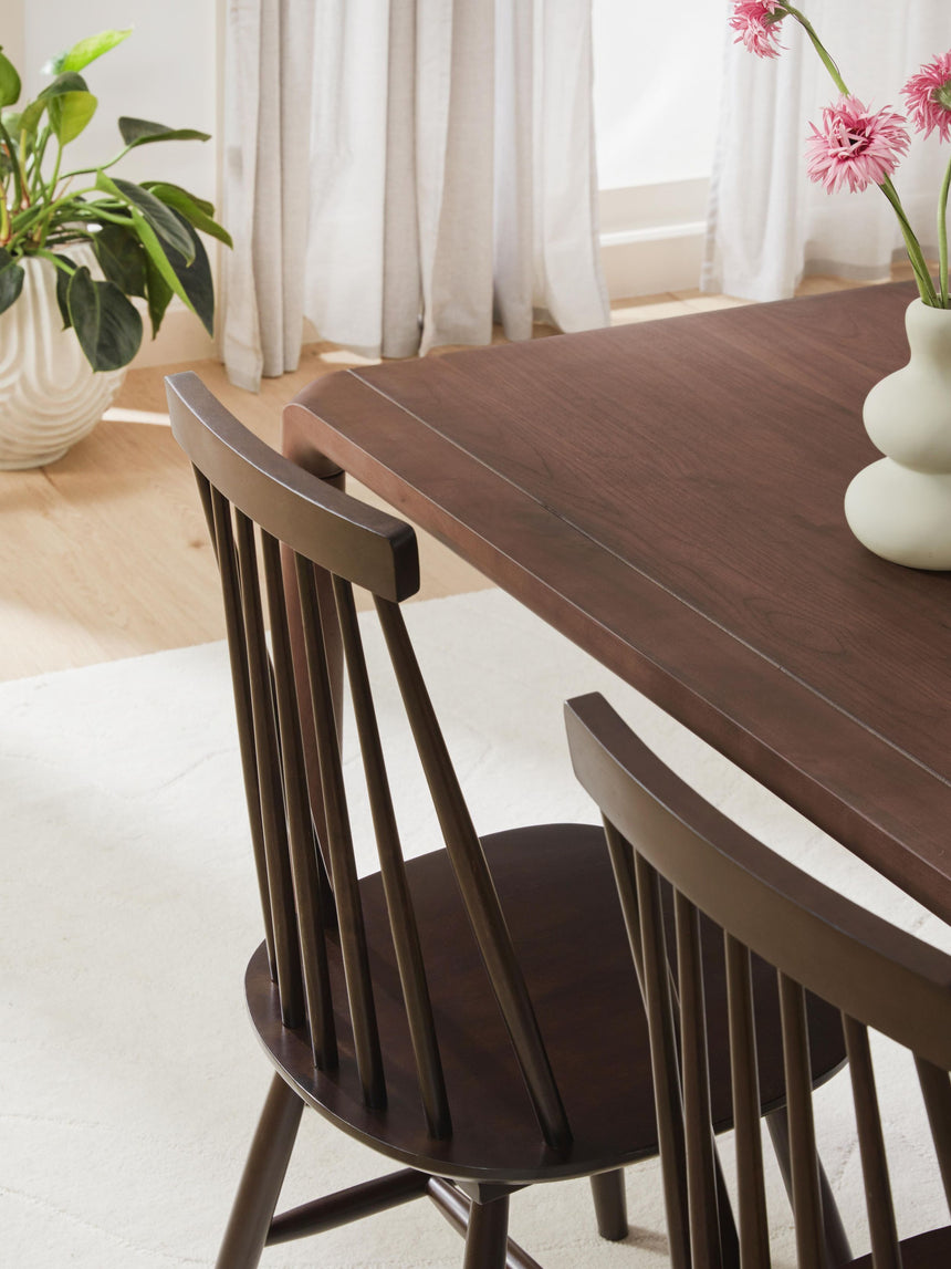 Holz Ahşap Sandalye Koyu Ceviz