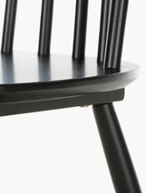 Holz Ahşap Sandalye Siyah