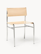 Jira Deri Sandalye Açık Bej