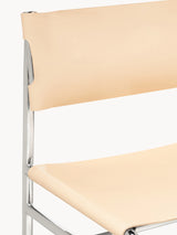 Jira Deri Sandalye Açık Bej