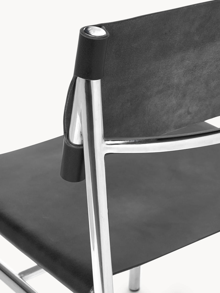 Jira Deri Sandalye Siyah