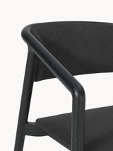 Kas Ahşap Sandalye Siyah