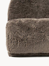 Kast Tekli Koltuk Kahve Cozy Tüylü