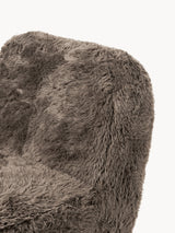 Kast Tekli Koltuk Kahve Cozy Tüylü