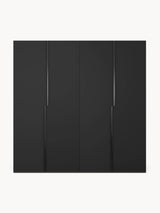 Lan Dört Kapılı Modül Gardırop Siyah