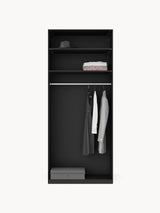 Lan İki Kapılı Modül Gardırop Siyah