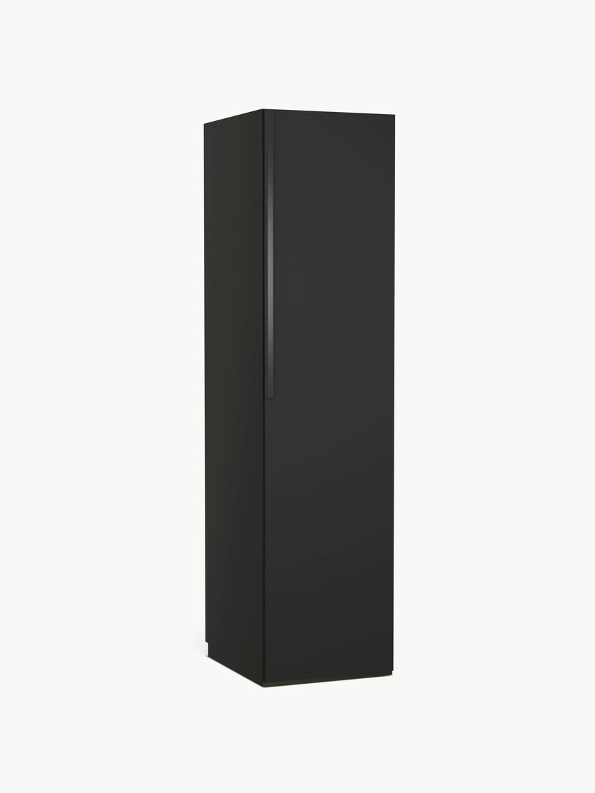 Lan Tek Kapılı Modül Gardırop Siyah