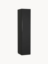 Lan Tek Kapılı Modül Gardırop Siyah