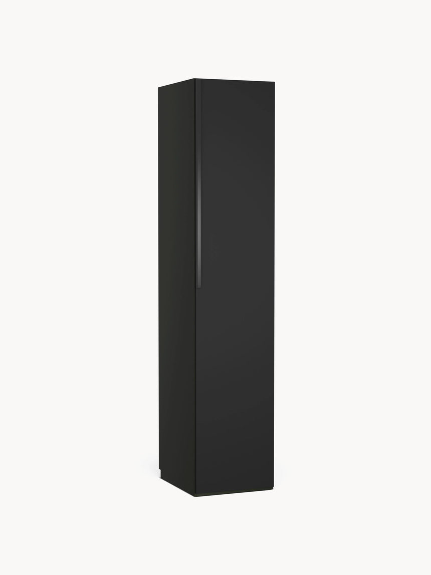 Lan Tek Kapılı Modül Gardırop Siyah