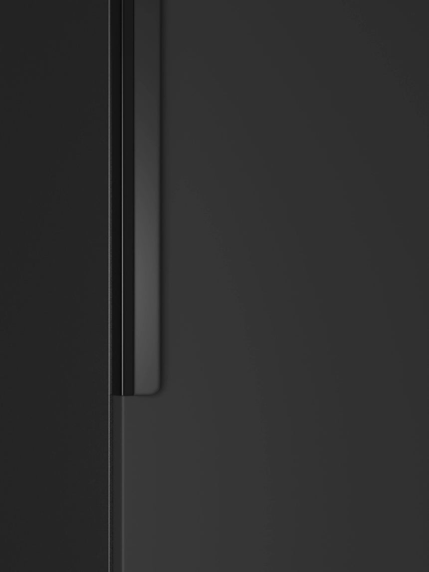 Lan Tek Kapılı Modül Gardırop Siyah