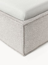 Lays Tek Kişilik Karyola Açık Gri Bukle