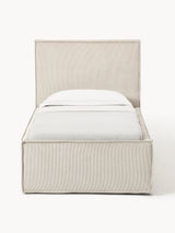 Lays Tek Kişilik Karyola Bej Fitilli