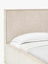 Lays Tek Kişilik Karyola Bej Fitilli