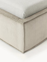 Lays Tek Kişilik Karyola Bej Fitilli