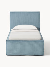 Lays Tek Kişilik Karyola Gök Mavisi Fitilli