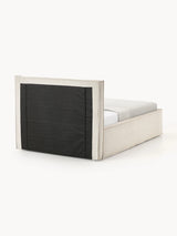 Lays Tek Kişilik Karyola Kırık Beyaz Fitilli