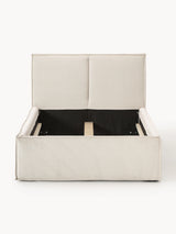 Lays Tek Kişilik Karyola Kırık Beyaz Fitilli