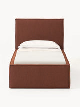 Lays Tek Kişilik Karyola Pişmiş Toprak Bukle