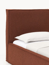 Lays Tek Kişilik Karyola Pişmiş Toprak Bukle