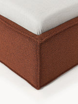 Lays Tek Kişilik Karyola Pişmiş Toprak Bukle