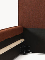 Lays Tek Kişilik Karyola Pişmiş Toprak Bukle