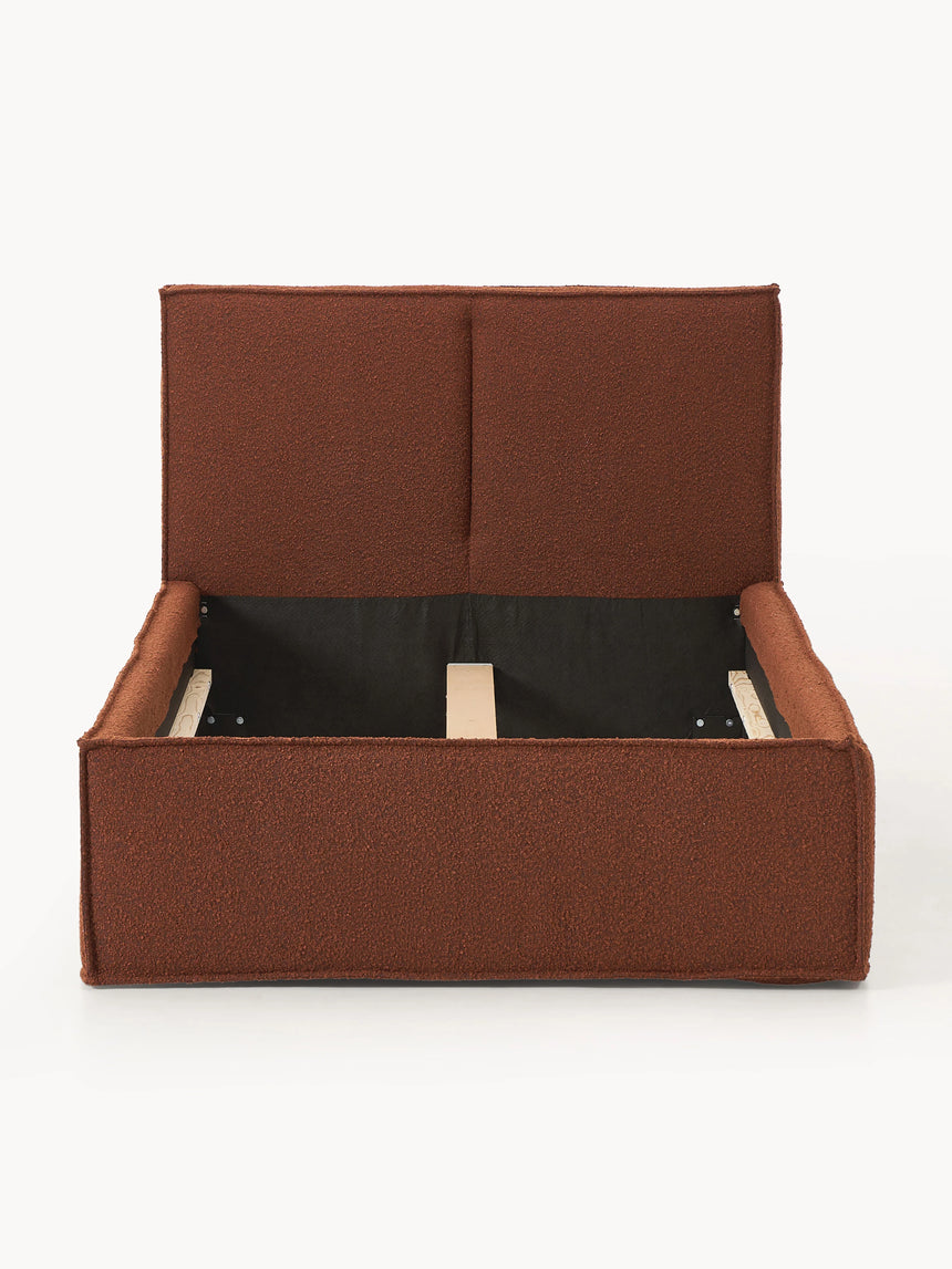 Lays Tek Kişilik Karyola Pişmiş Toprak Bukle