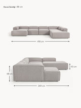 Lego Big Köşe Koltuk Açık Gri Bukle