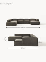 Lego Big Köşe Koltuk Gri Kahve