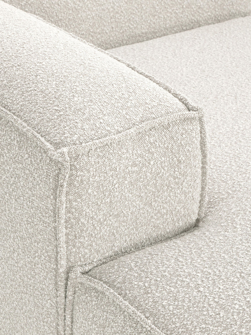 Lego Big Köşe Koltuk Kırık Beyaz Bukle