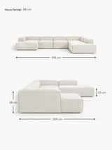 Lego Big Köşe Koltuk Kırık Beyaz Bukle