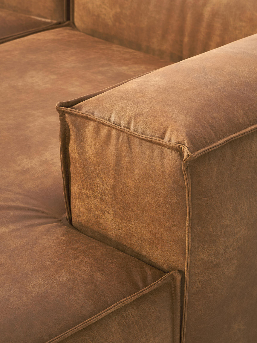 Lego Big Köşe Koltuk Taba Kahve